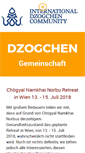 Mobile Screenshot of dzogchen.at